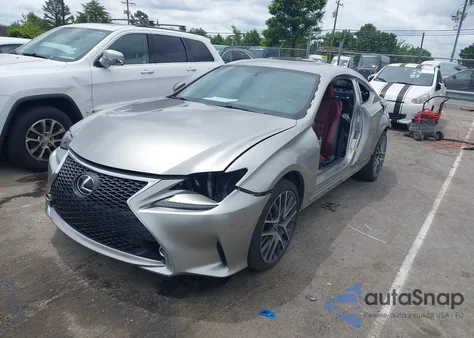 2015 Lexus Rc 350 из США, поврежденный, VIN JTHSE5BC6F5003106